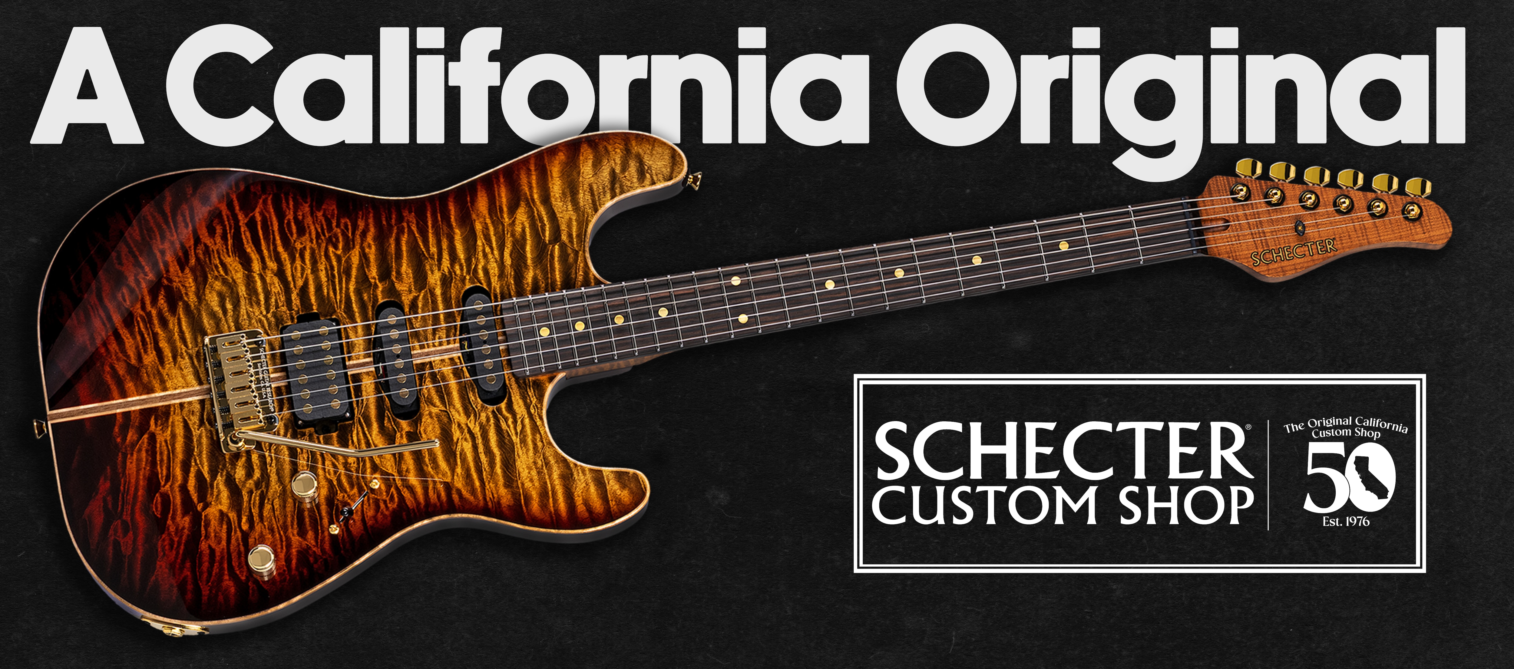Schecter Guitars. Handmade, Custom Model Guitar Manufacturer since